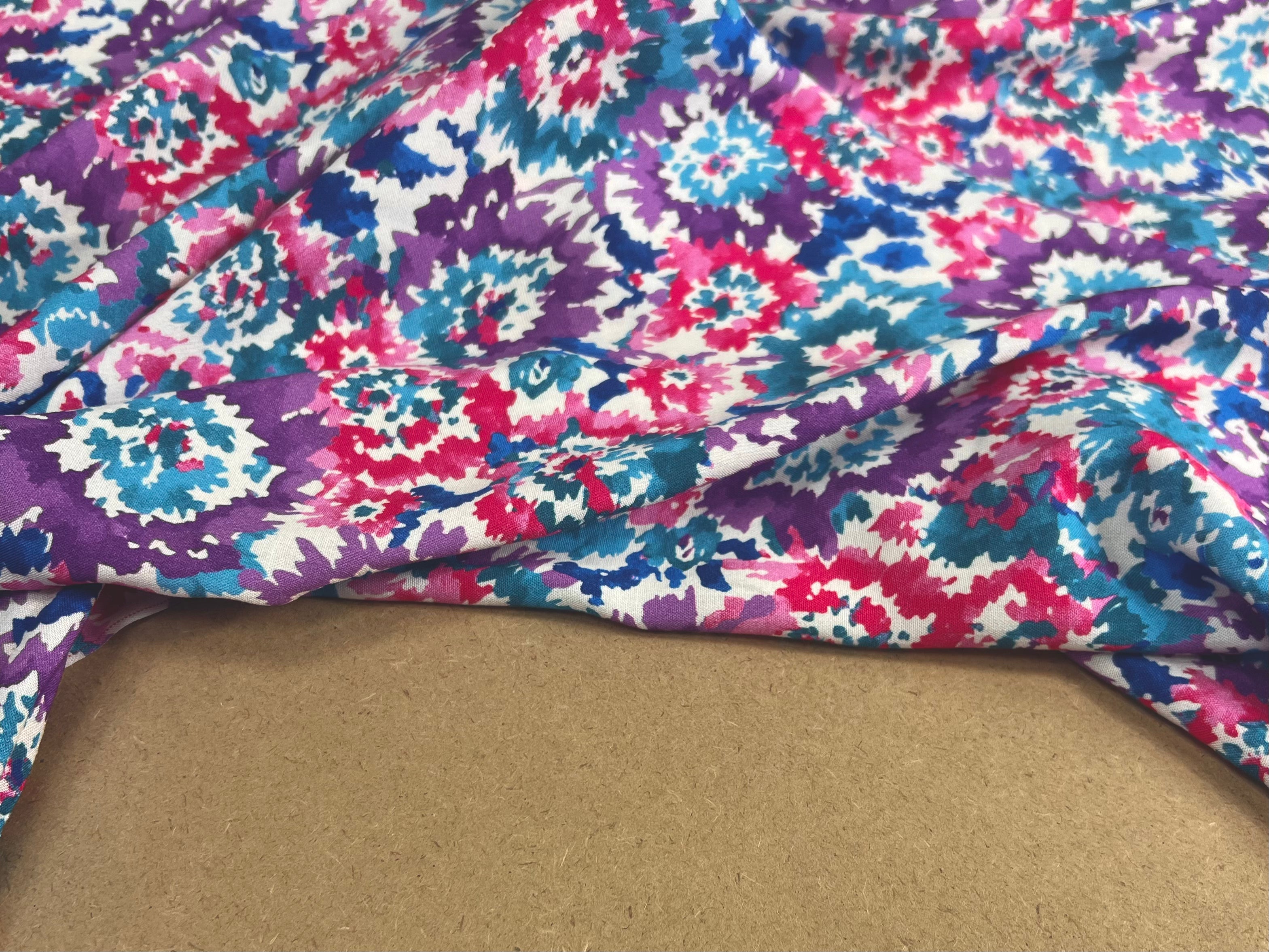 VISCOSE FLUIDE FLEURIE - My Little Coupon