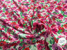 VISCOSE FLUIDE FLEURS DE PRINTEMPS ROSES - My Little Coupon