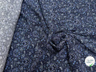 VISCOSE FLUIDE FLORAUX BLEU PREMIUM - My Little Coupon