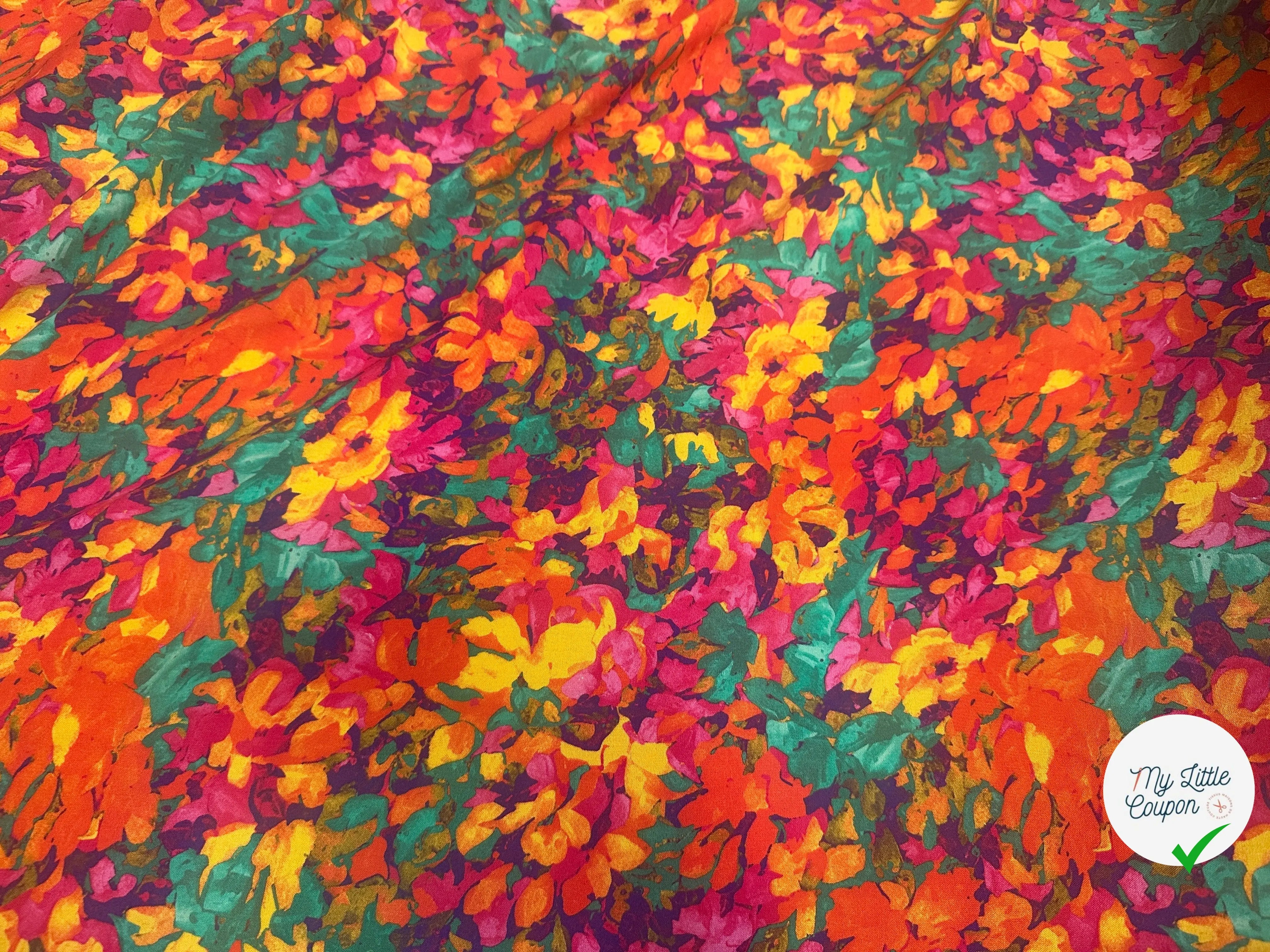 VISCOSE FLUIDE FOLIE DE FLEURS - My Little Coupon