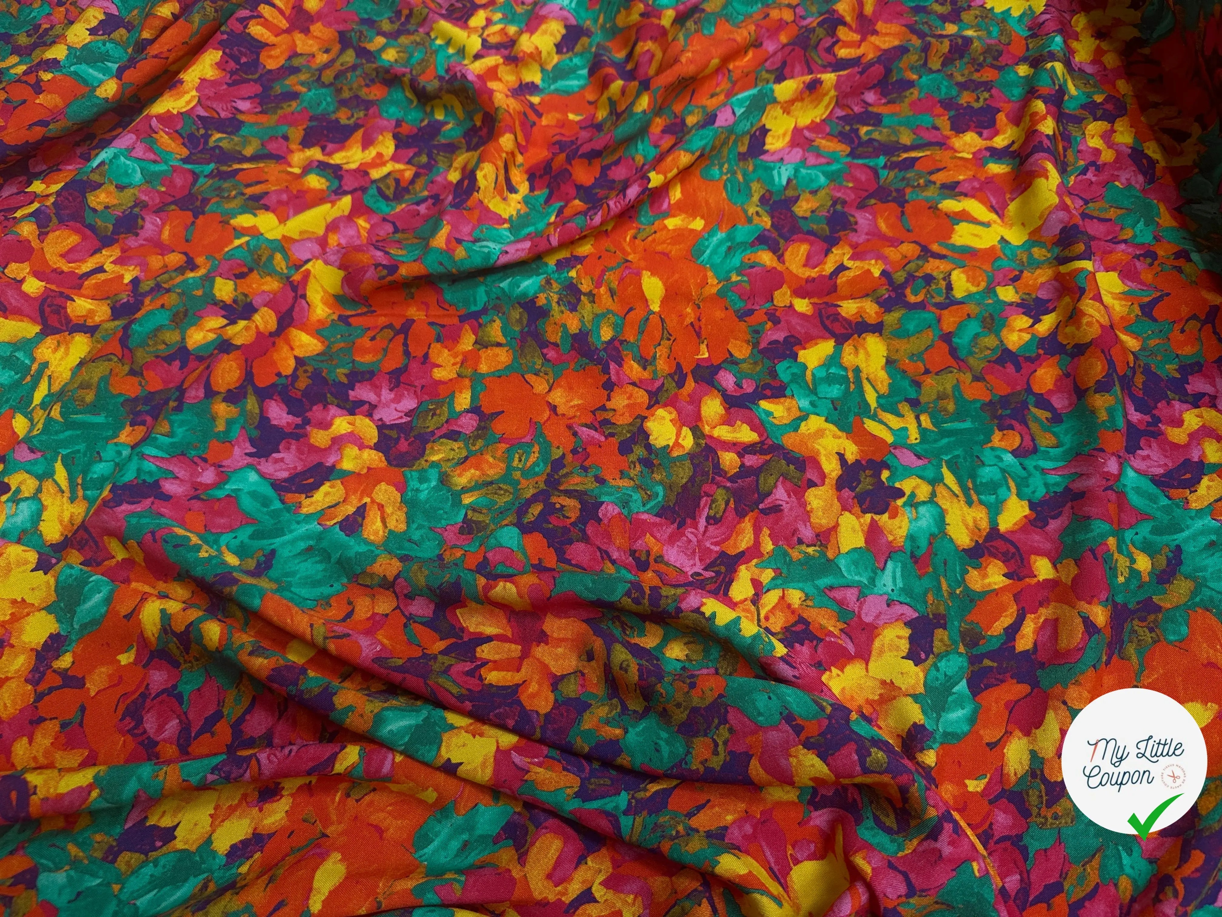 VISCOSE FLUIDE FOLIE DE FLEURS - My Little Coupon