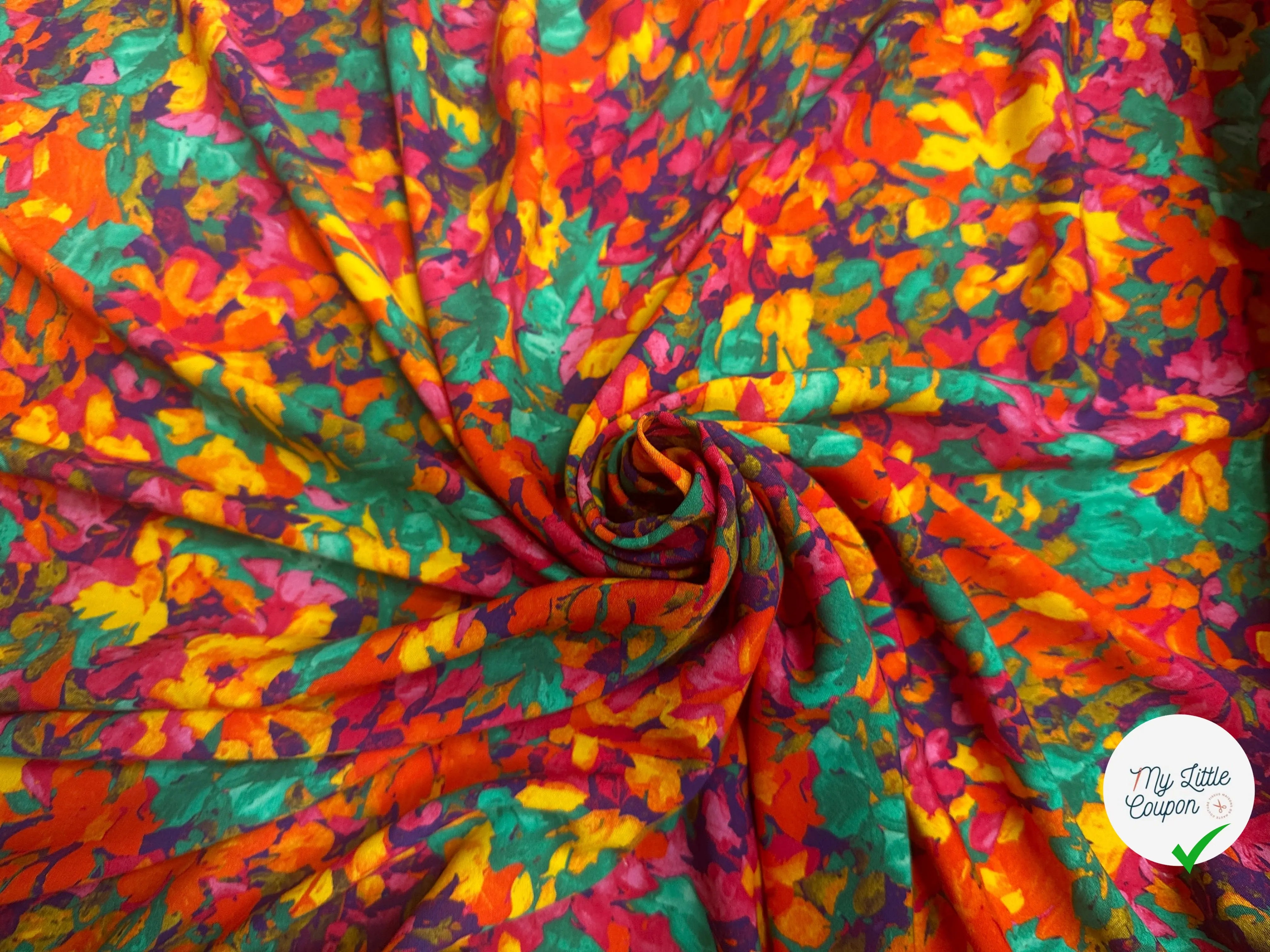 VISCOSE FLUIDE FOLIE DE FLEURS - My Little Coupon