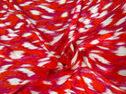 VISCOSE FLUIDE  ORANGE TACHES BLANCHES - My Little Coupon