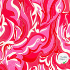 VISCOSE FLUIDE ORANGE & ROSE FEUILLAGES - My Little Coupon