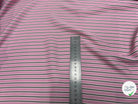 VISCOSE FLUIDE RAYON TWILL PRINTED ROSE PALE - My Little Coupon