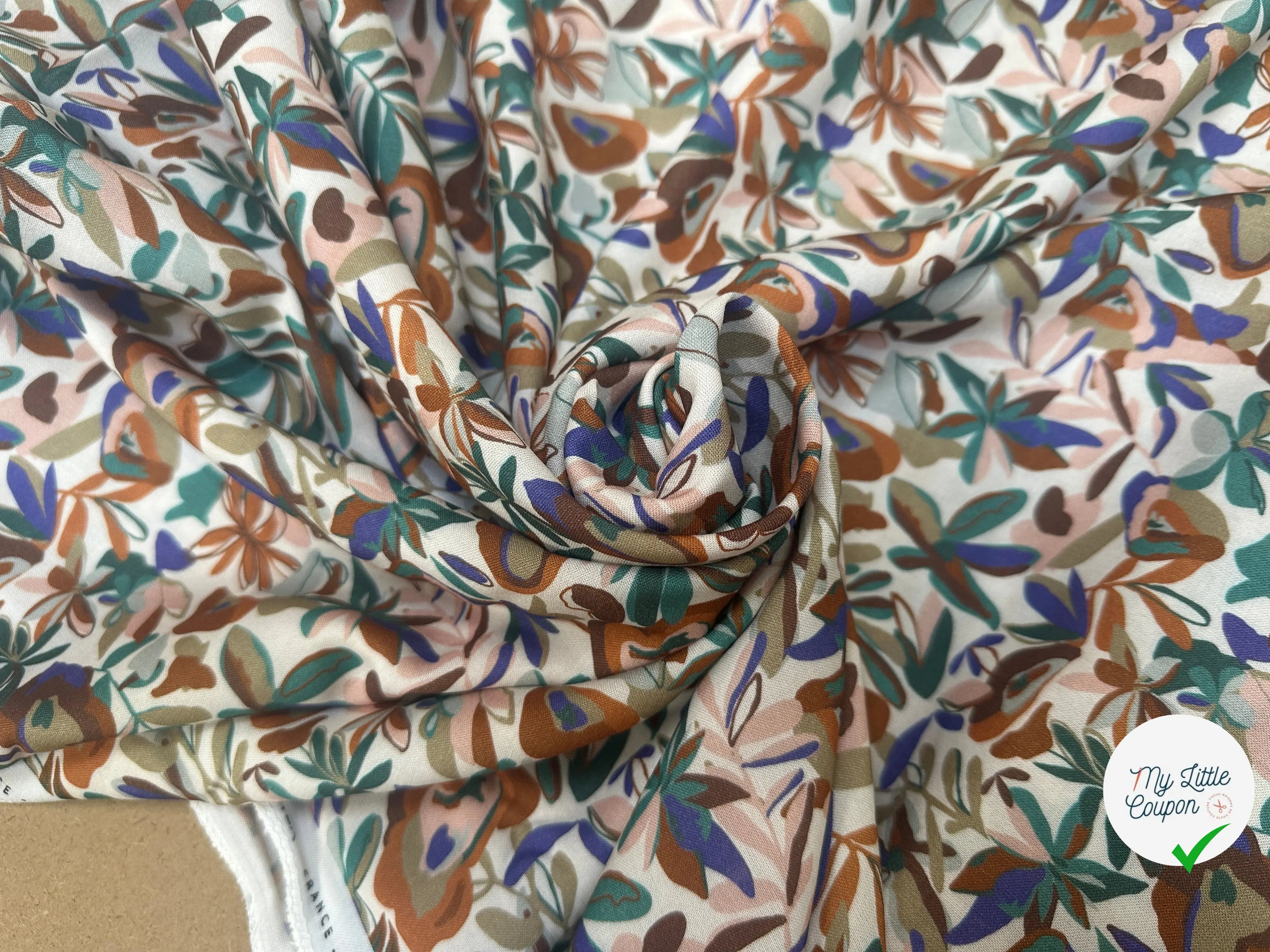 VISCOSE GAIA SAPIN / MARRON - My Little Coupon
