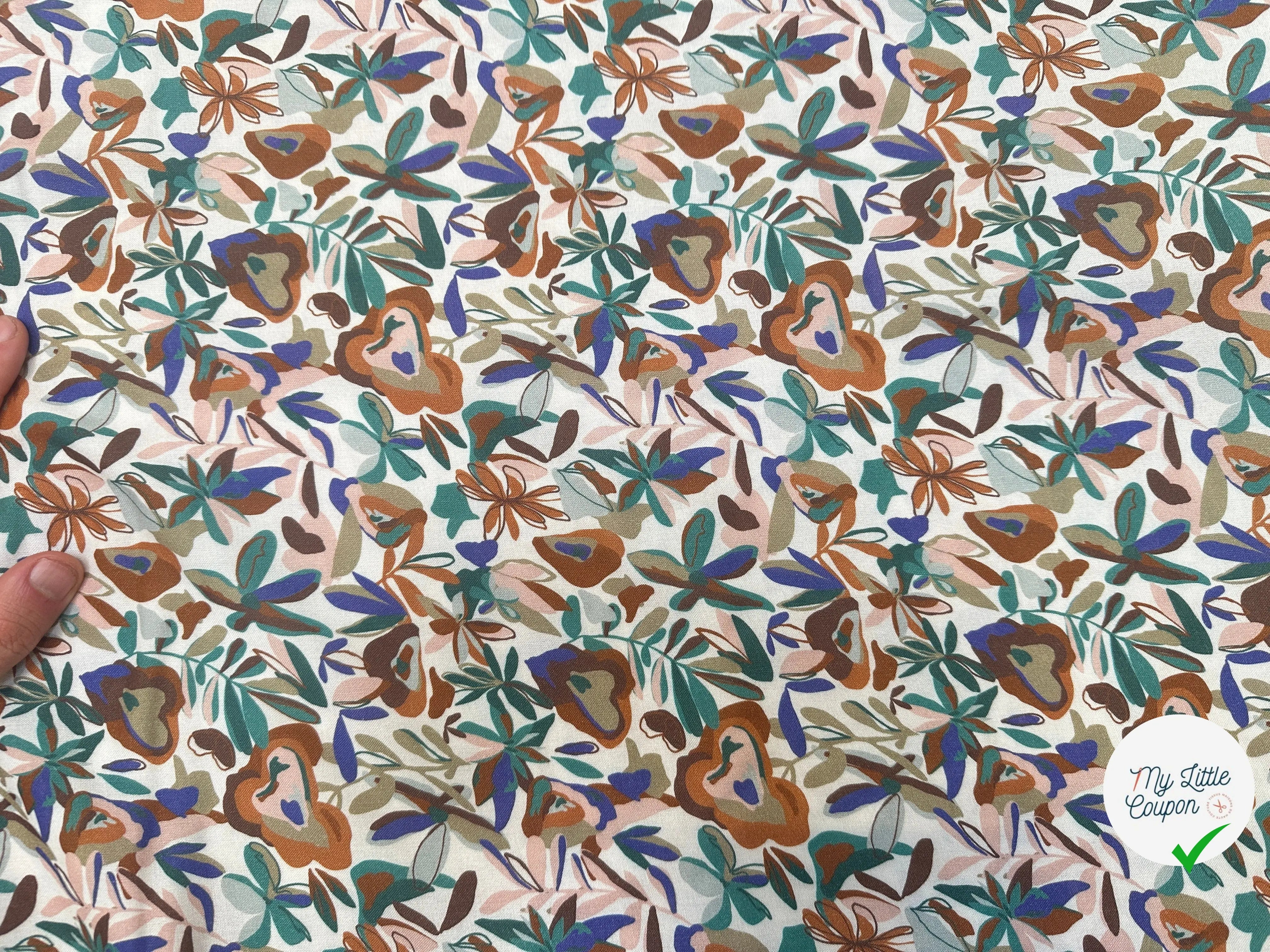VISCOSE GAIA SAPIN / MARRON - My Little Coupon