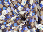 VISCOSE GEORGINA CACAO / BLEU - My Little Coupon