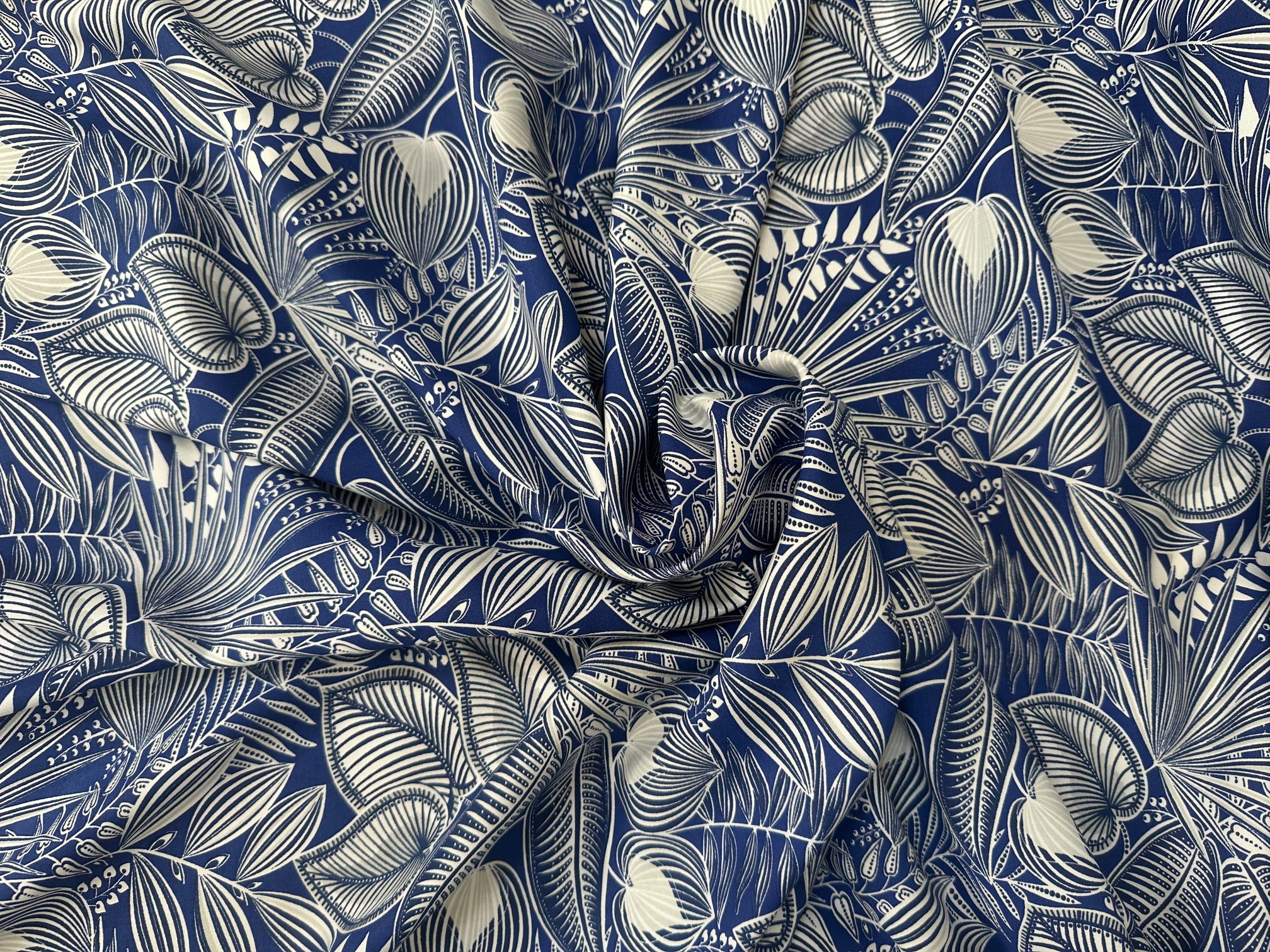 VISCOSE HEVEA BLEU OEKO-TEX - My Little Coupon