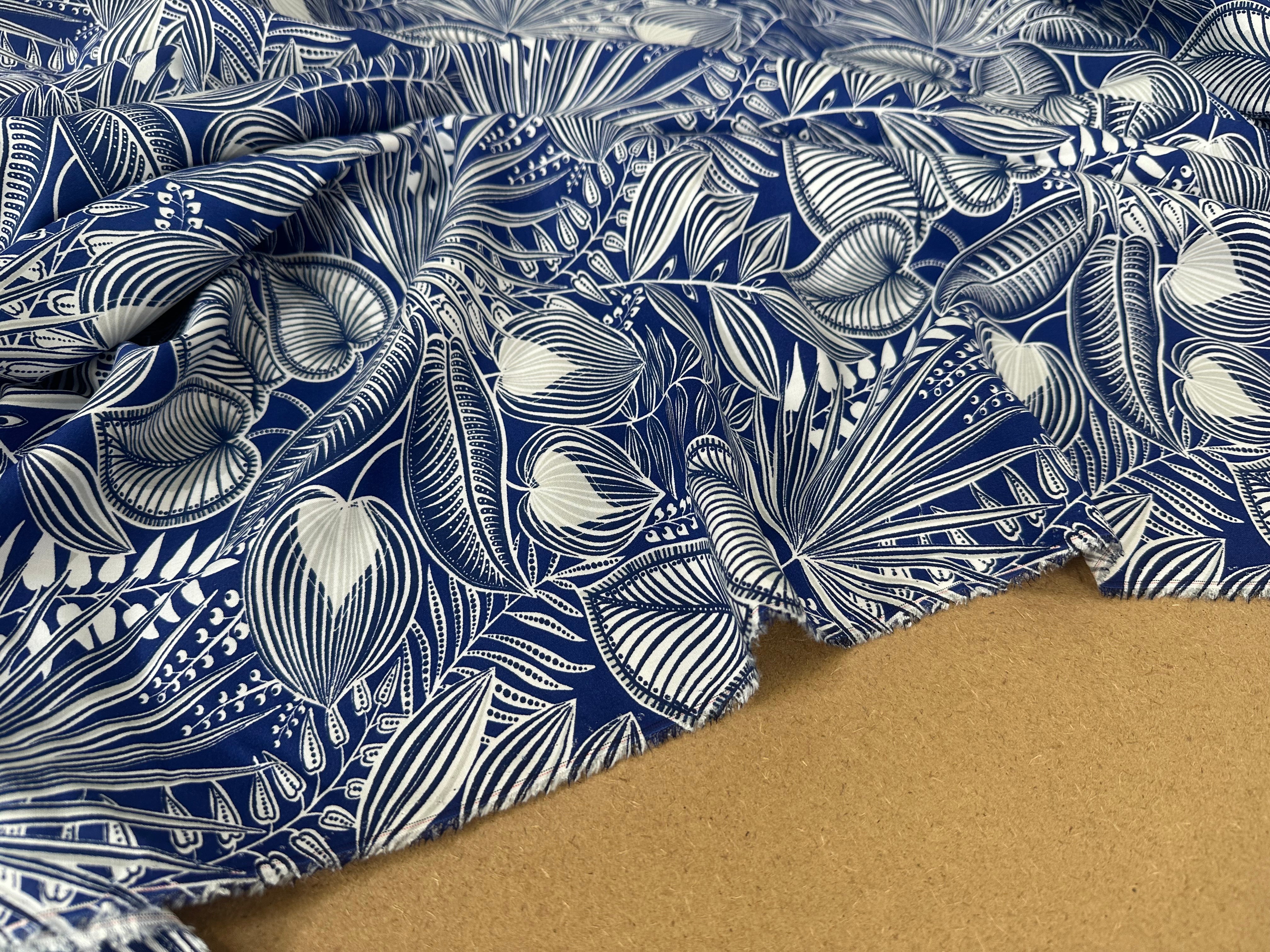 VISCOSE HEVEA BLEU OEKO-TEX - My Little Coupon