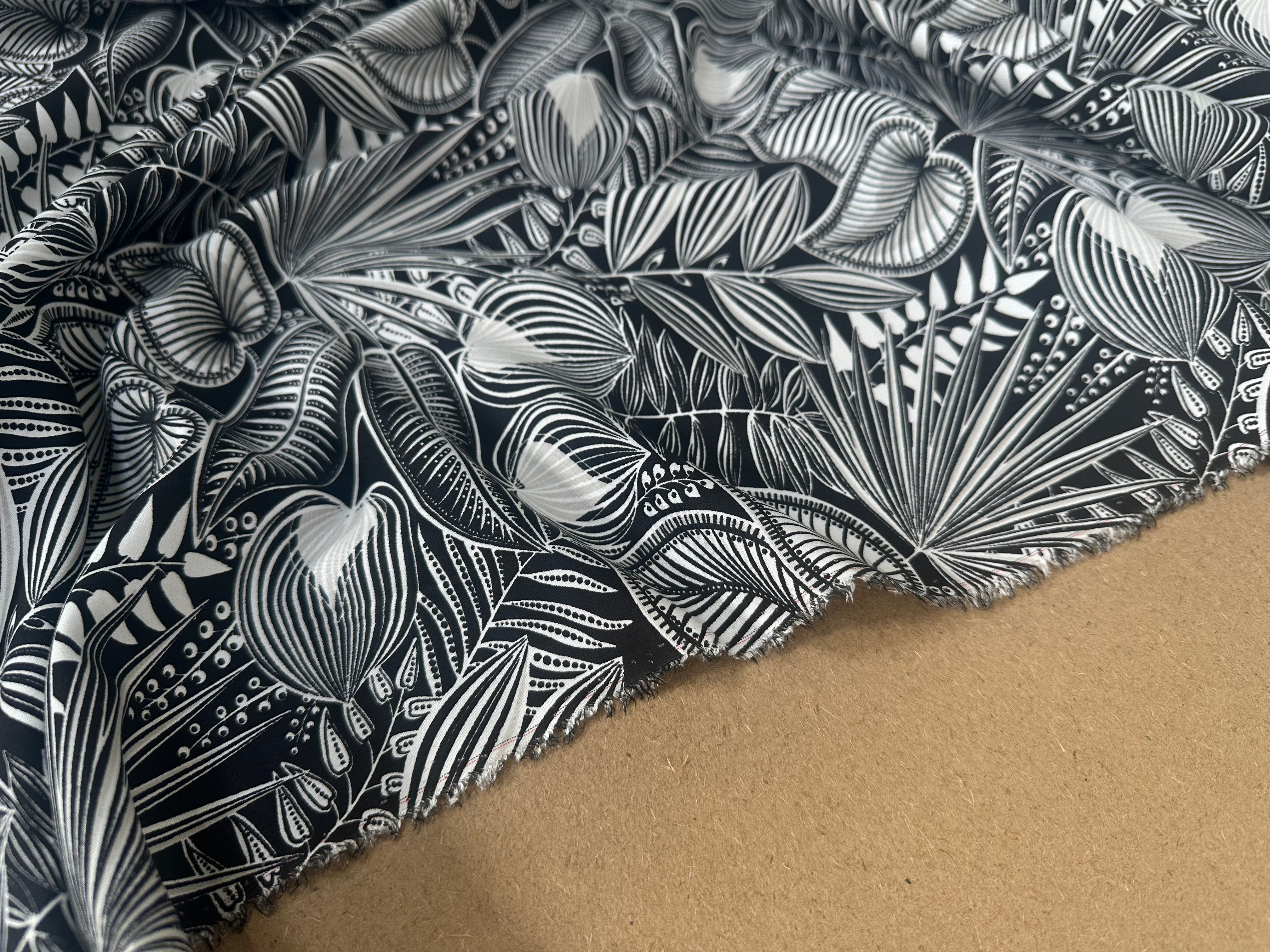 VISCOSE HEVEA NOIR OEKO-TEX - My Little Coupon