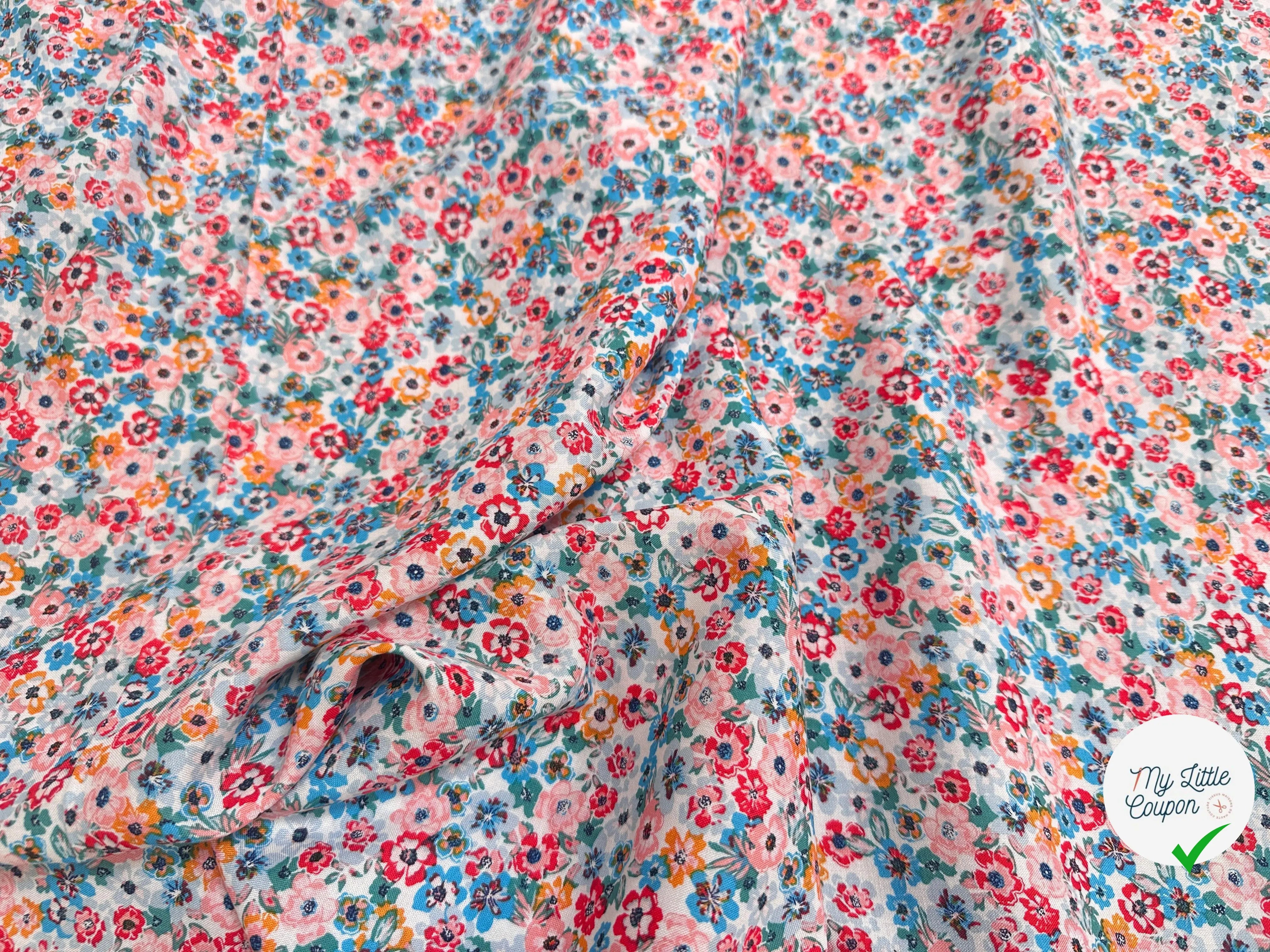 VISCOSE  IDYLLE CIEL OEKO-TEX - My Little Coupon
