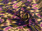 VISCOSE IKAT VIOLET 140 CM - My Little Coupon
