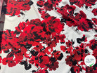 VISCOSE IMPRIMÉE JASMINE INKJET-K5181B-NE3 - My Little Coupon