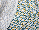 VISCOSE IMPRIMÉE MULTITUDE D'ENVENTAILS COLORÉS - My Little Coupon - tissu - coudre
