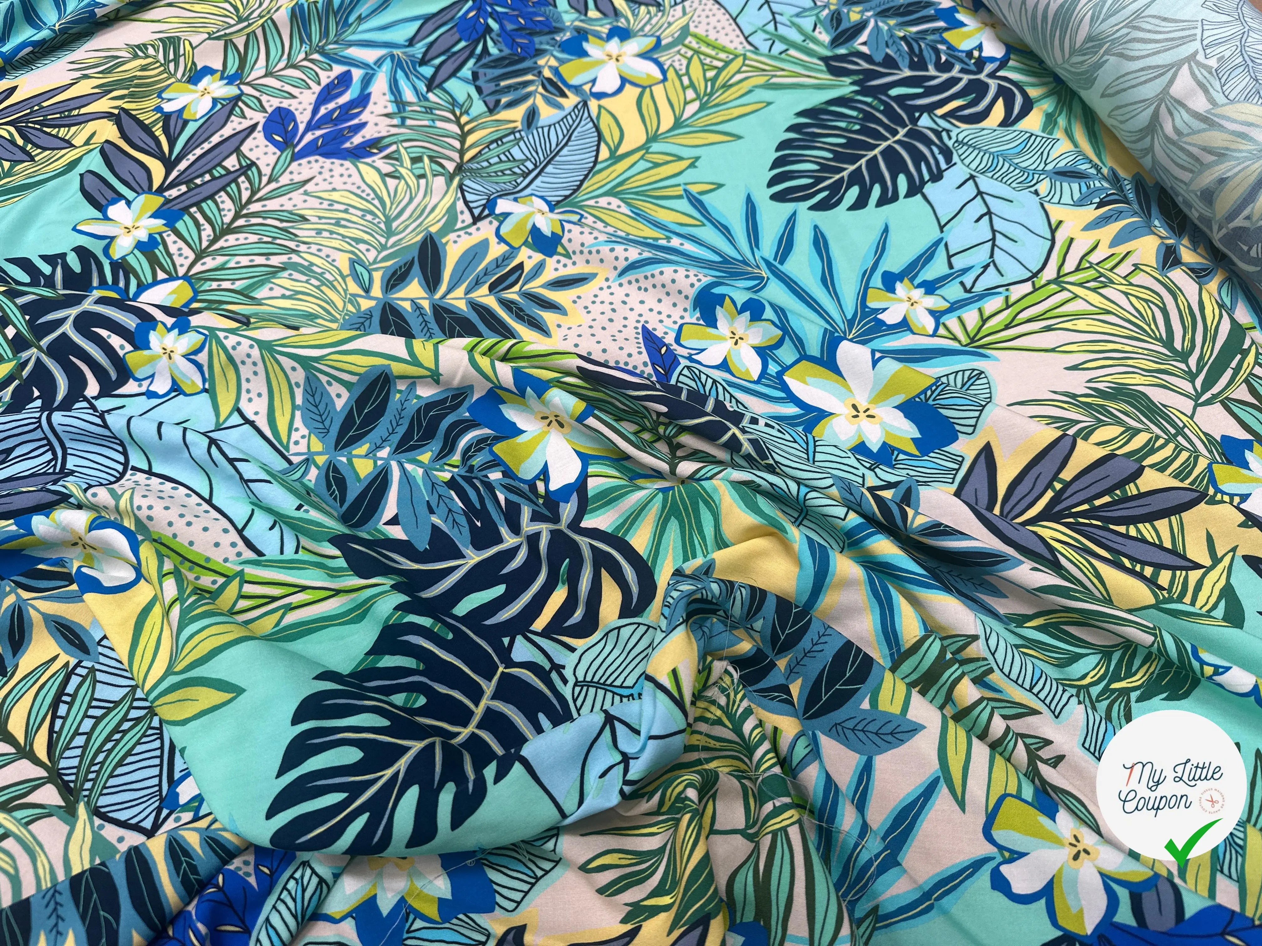 VISCOSE ITALIENNE FLORALE - My Little Coupon
