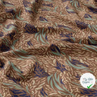 VISCOSE KALLIS MARRON / BLEU - My Little Coupon