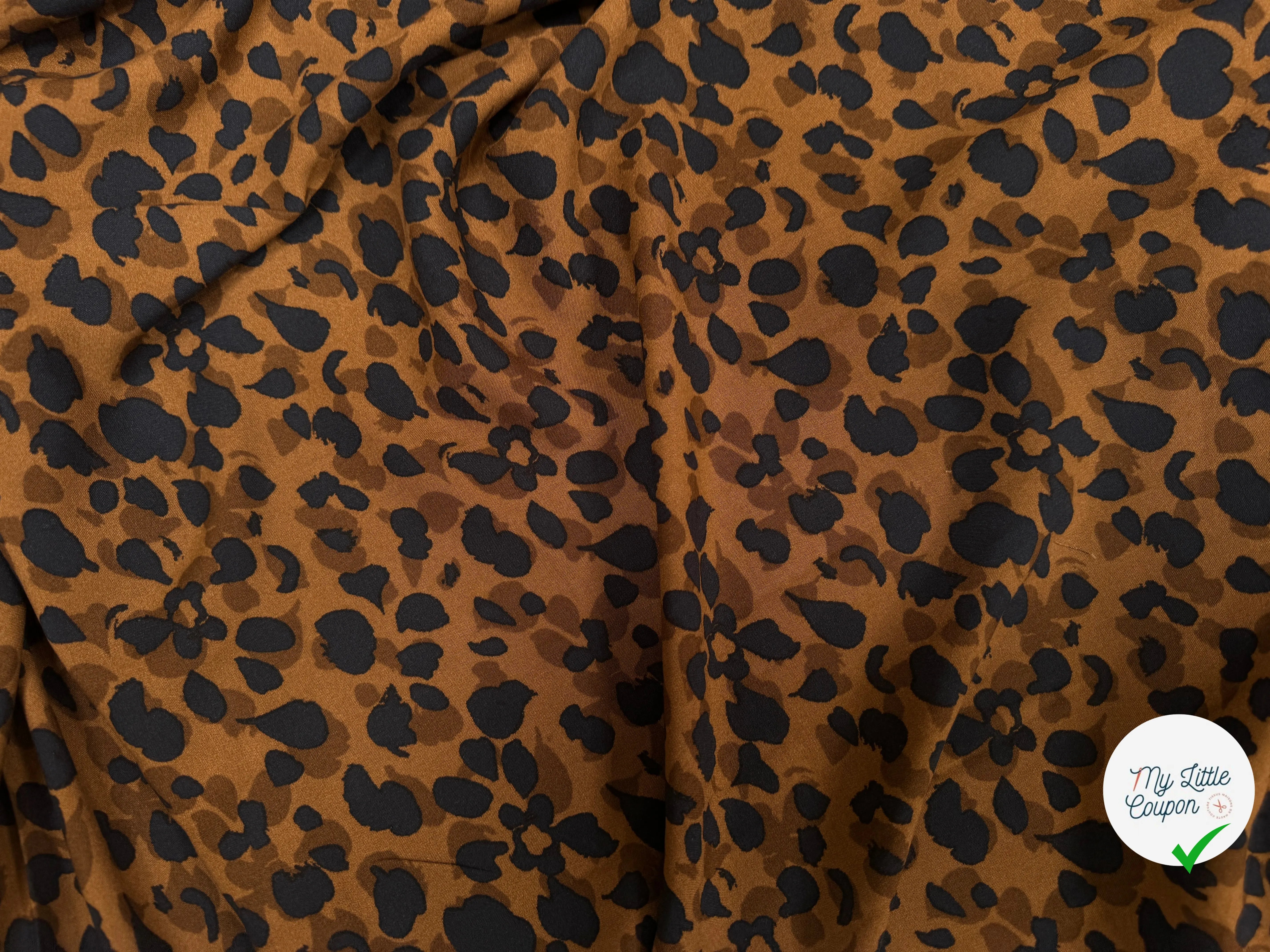VISCOSE KODKOD MARRON / NOIR 1B Y1 150 - My Little Coupon