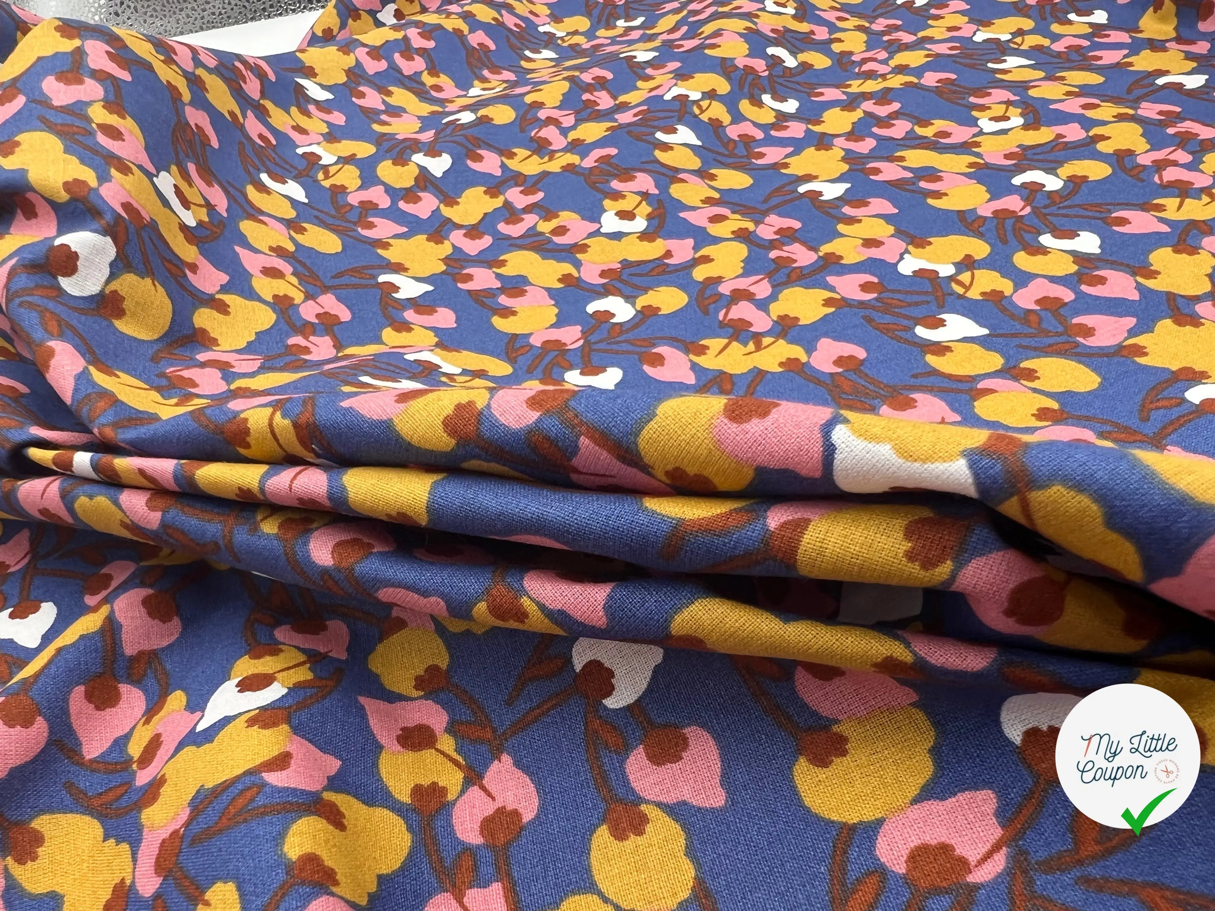 VISCOSE LÉGÈRE AUTUMNAL SUNSET - My Little Coupon - tissu - coudre