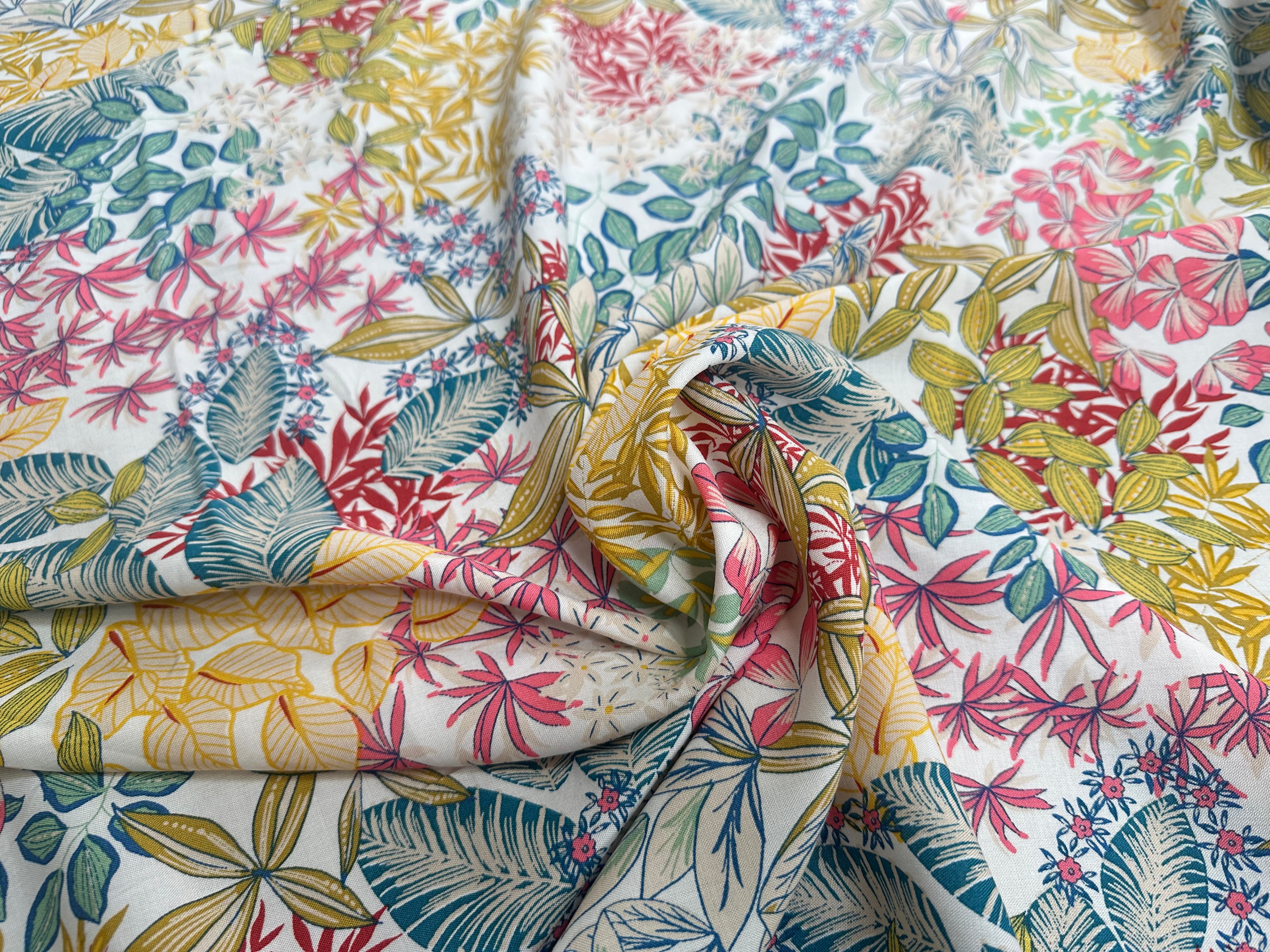 VISCOSE MAELLE BLANC OEKO-TEX - My Little Coupon