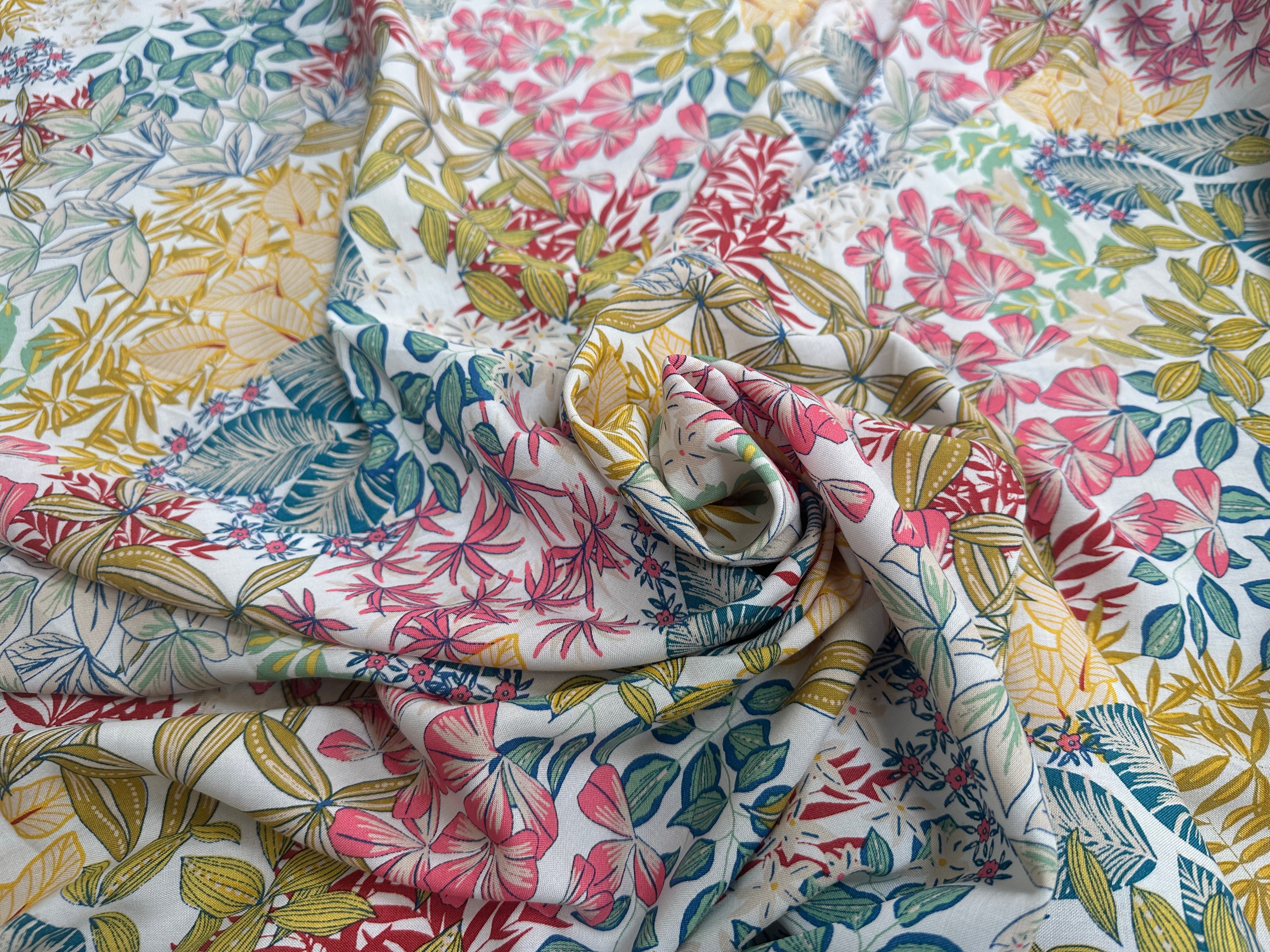 VISCOSE MAELLE BLANC OEKO-TEX - My Little Coupon