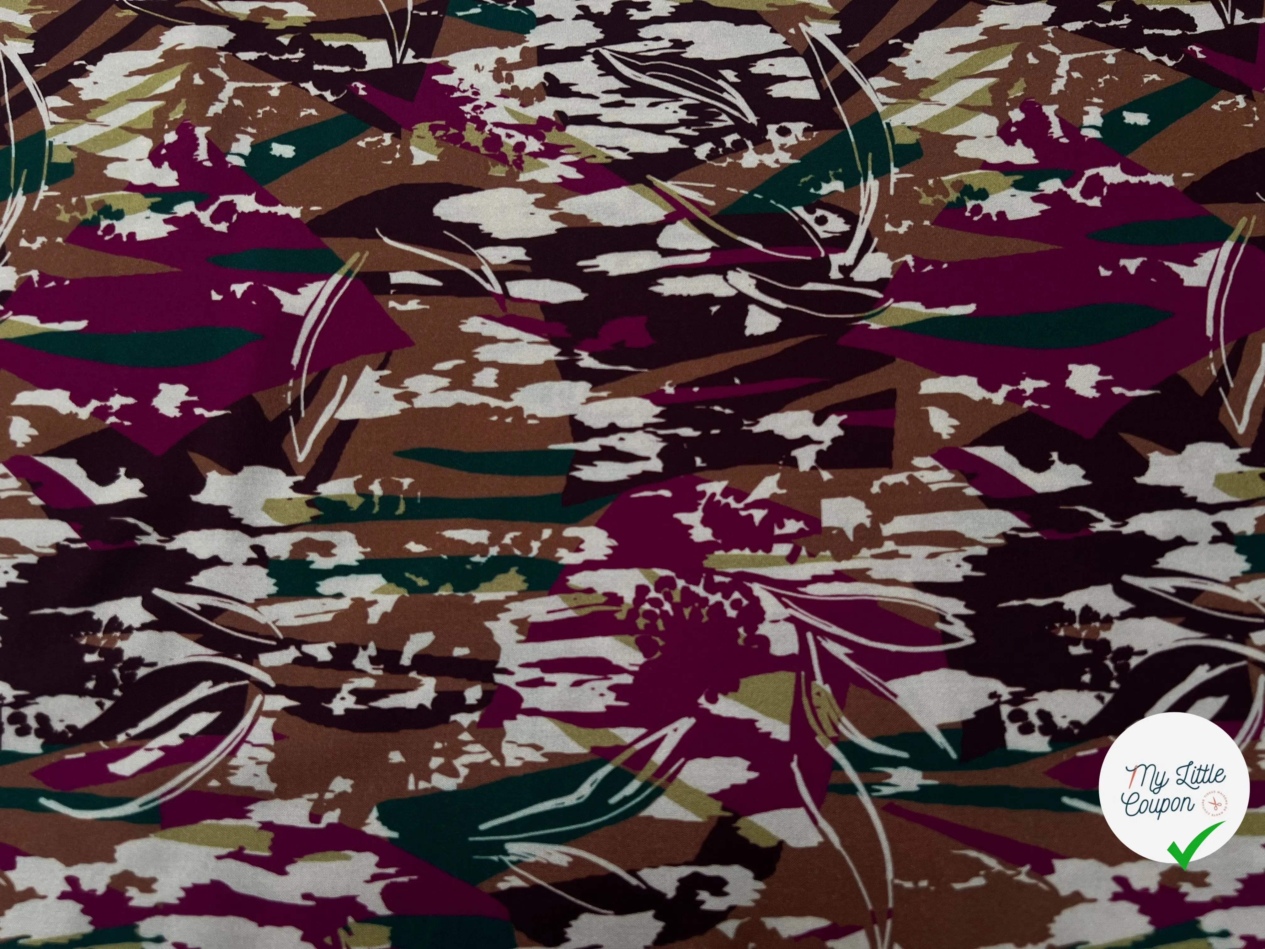 VISCOSE MASSIO CARAMEL / DALHIA - My Little Coupon