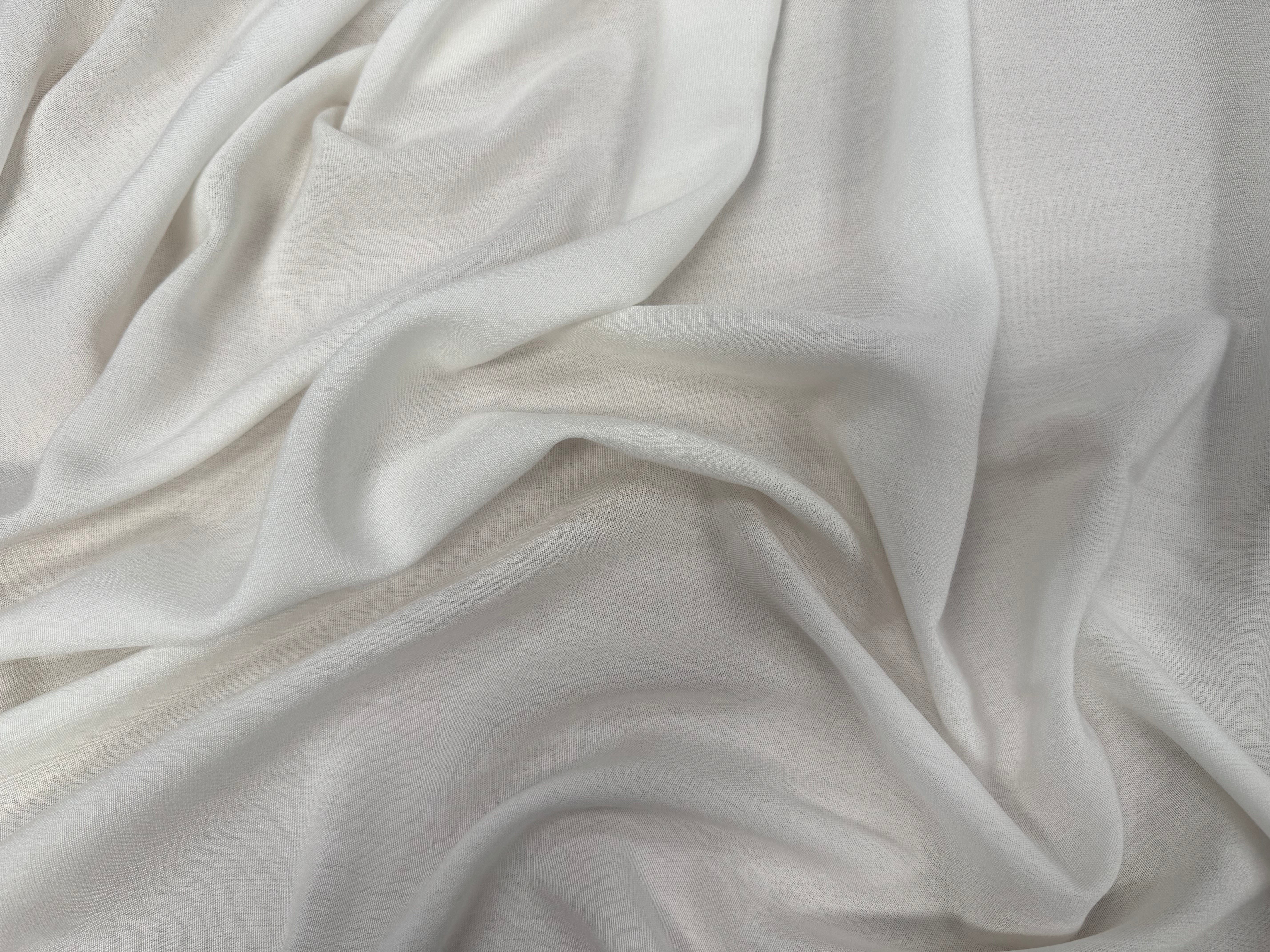 VISCOSE MI LOUDRE BLANC CASSÉ SUBLIME TOMBÉ - My Little Coupon