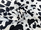 VISCOSE MOTIF ANIMALIER BLANC ET NOIR - My Little Coupon