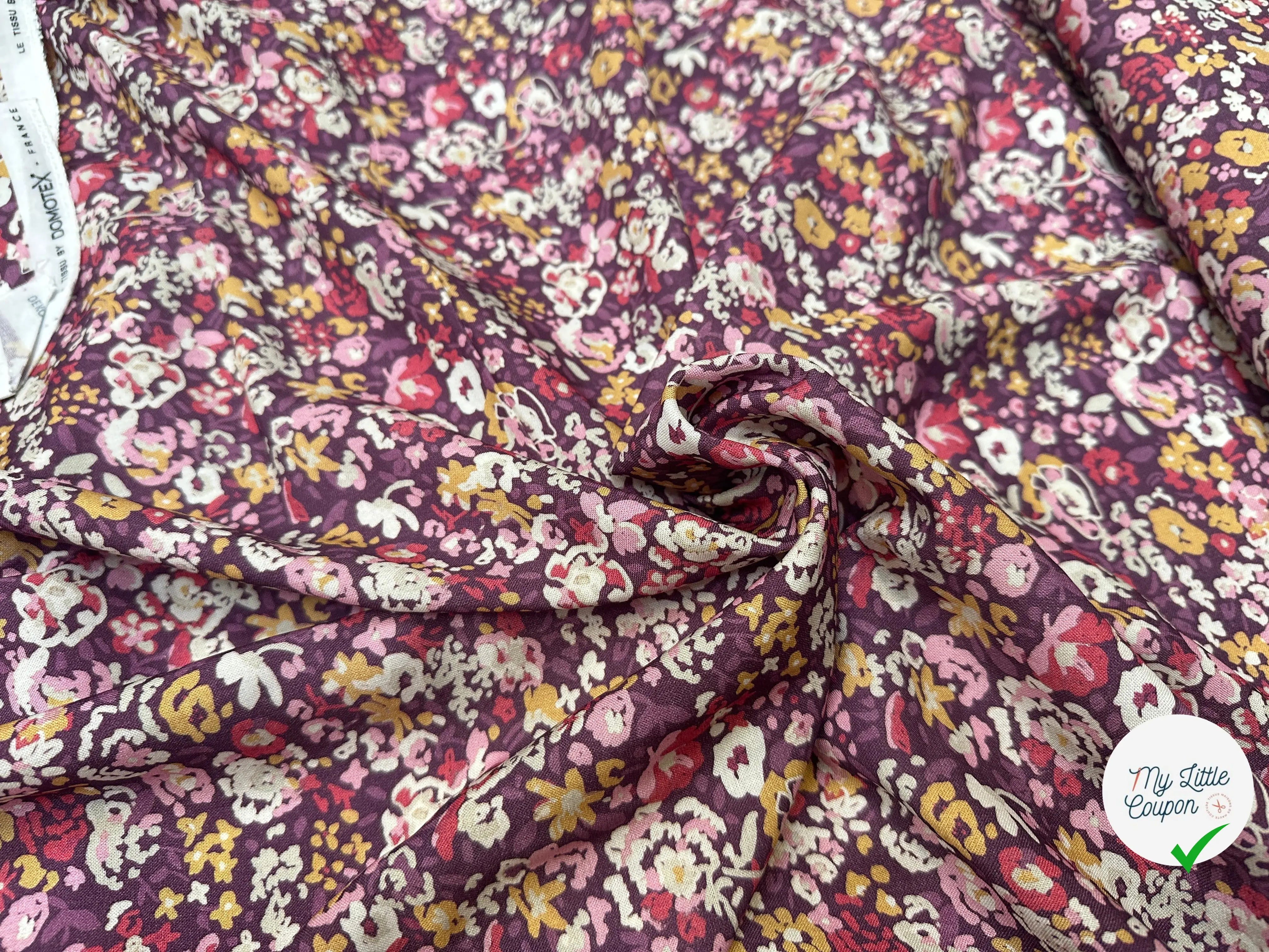 VISCOSE NAIMA PURPLE / C.ROSES 1UNUM YNUM 150 - My Little Coupon