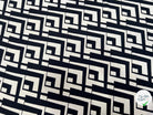 VISCOSE OPTIQUE NOIR ET BLANC 140 CM - My Little Coupon