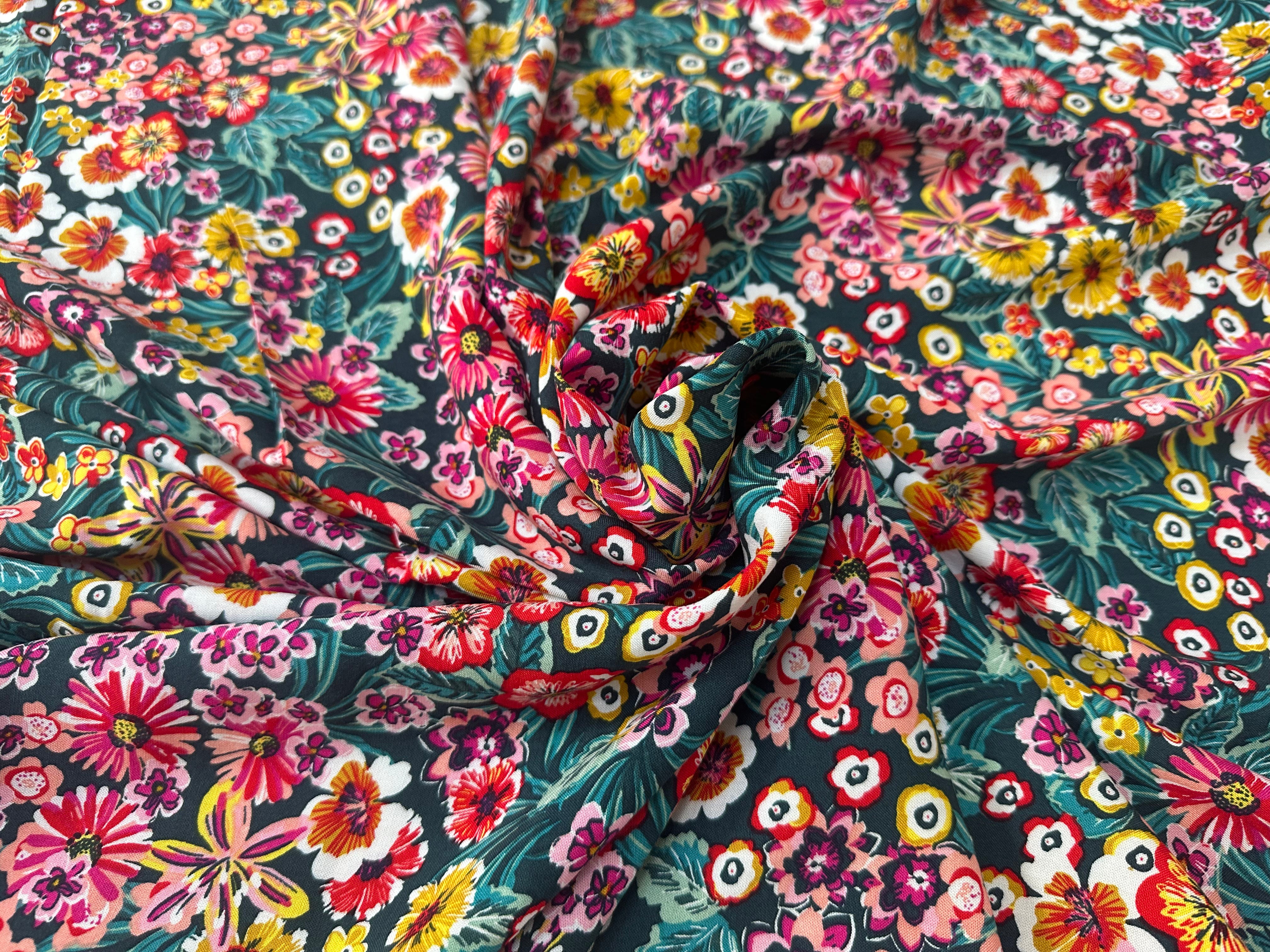 VISCOSE ORPHEE EMERAUDE OEKO-TEX - My Little Coupon