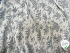 VISCOSE POMPADOUR BLANC CASSE / GRIS - My Little Coupon