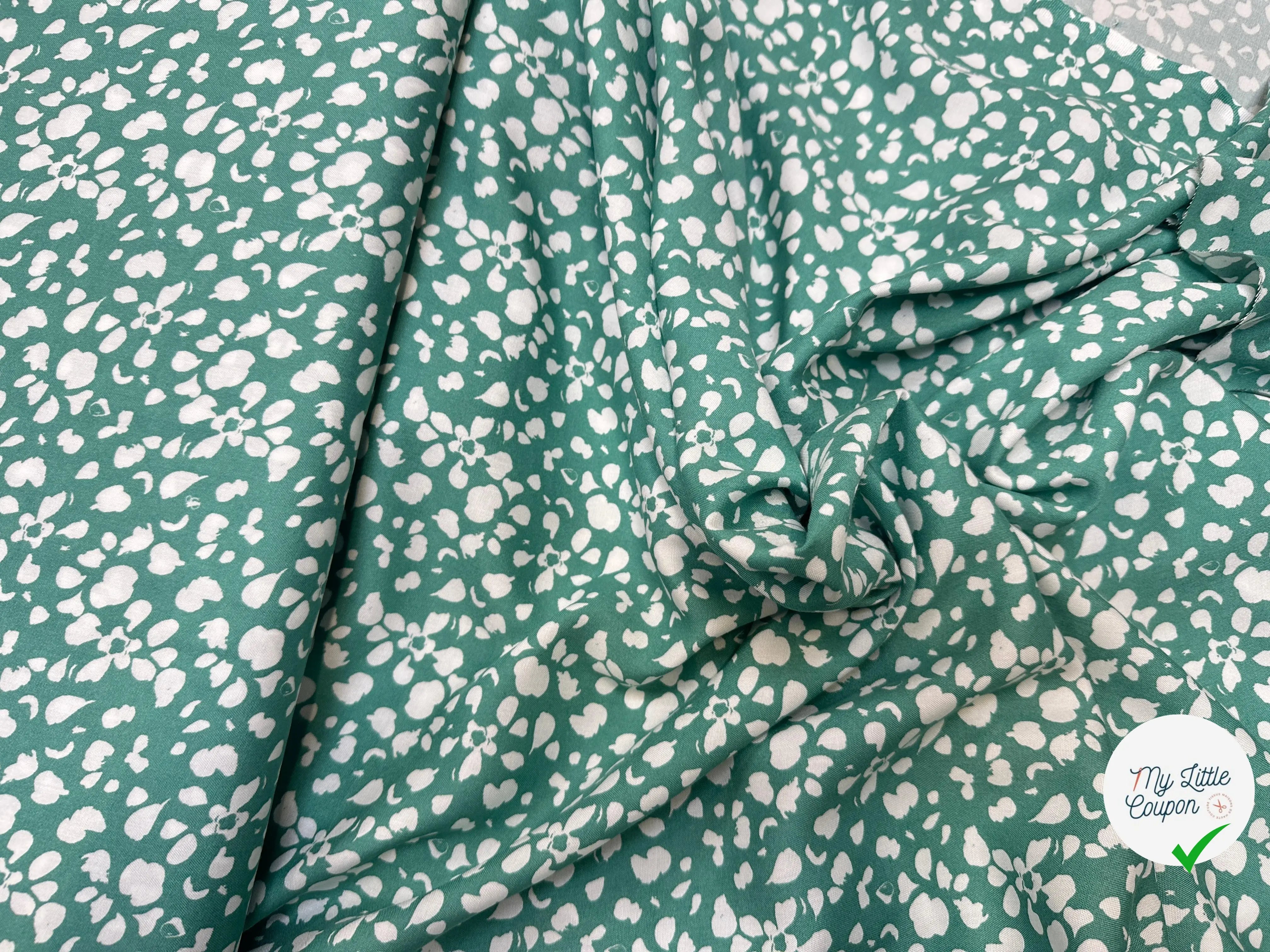 VISCOSE RELLO EMERAUDE / BLANC CASSE 2B Y5X 150 - My Little Coupon