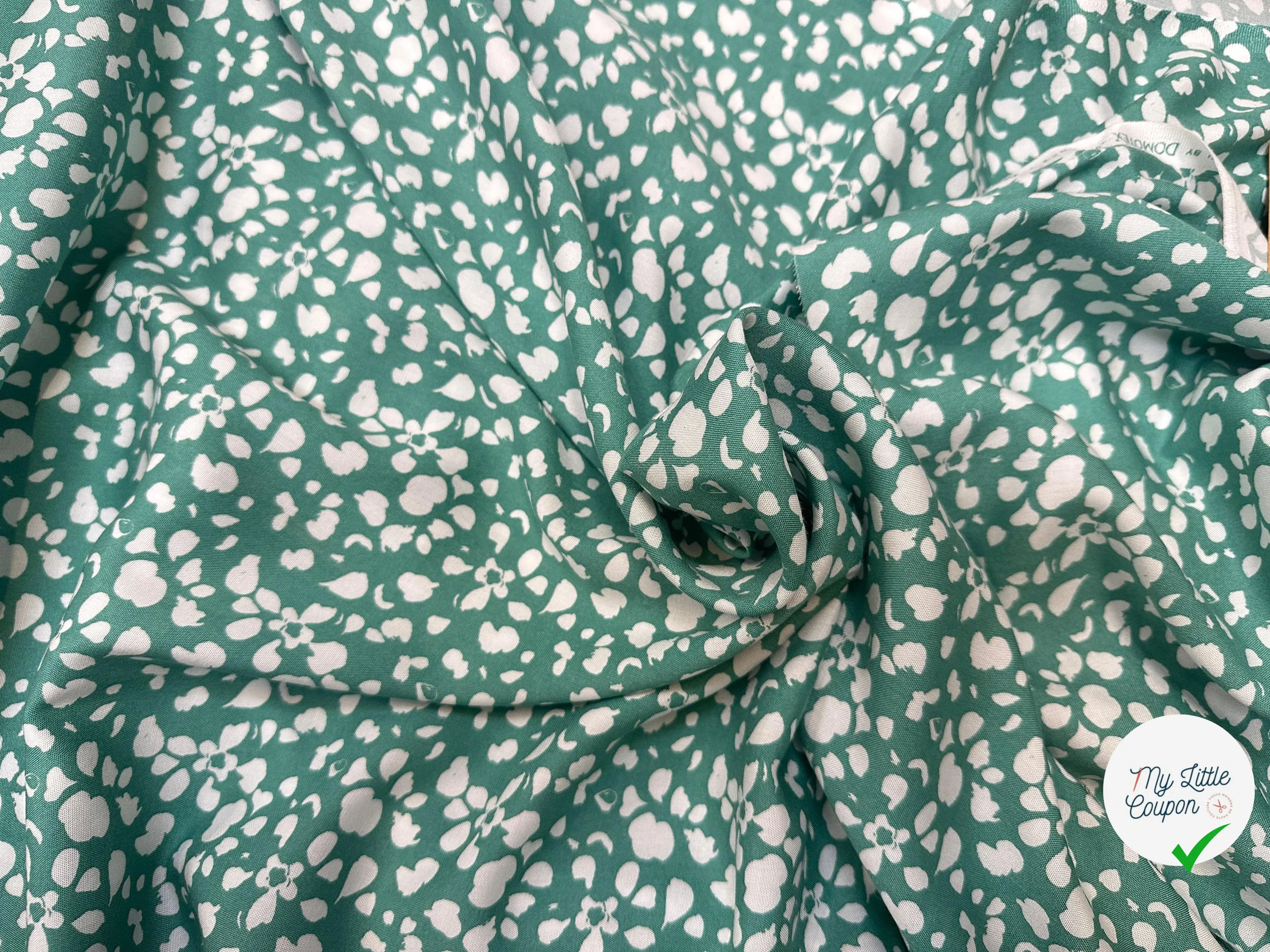 VISCOSE RELLO EMERAUDE / BLANC CASSE 2B Y5X 150 - My Little Coupon