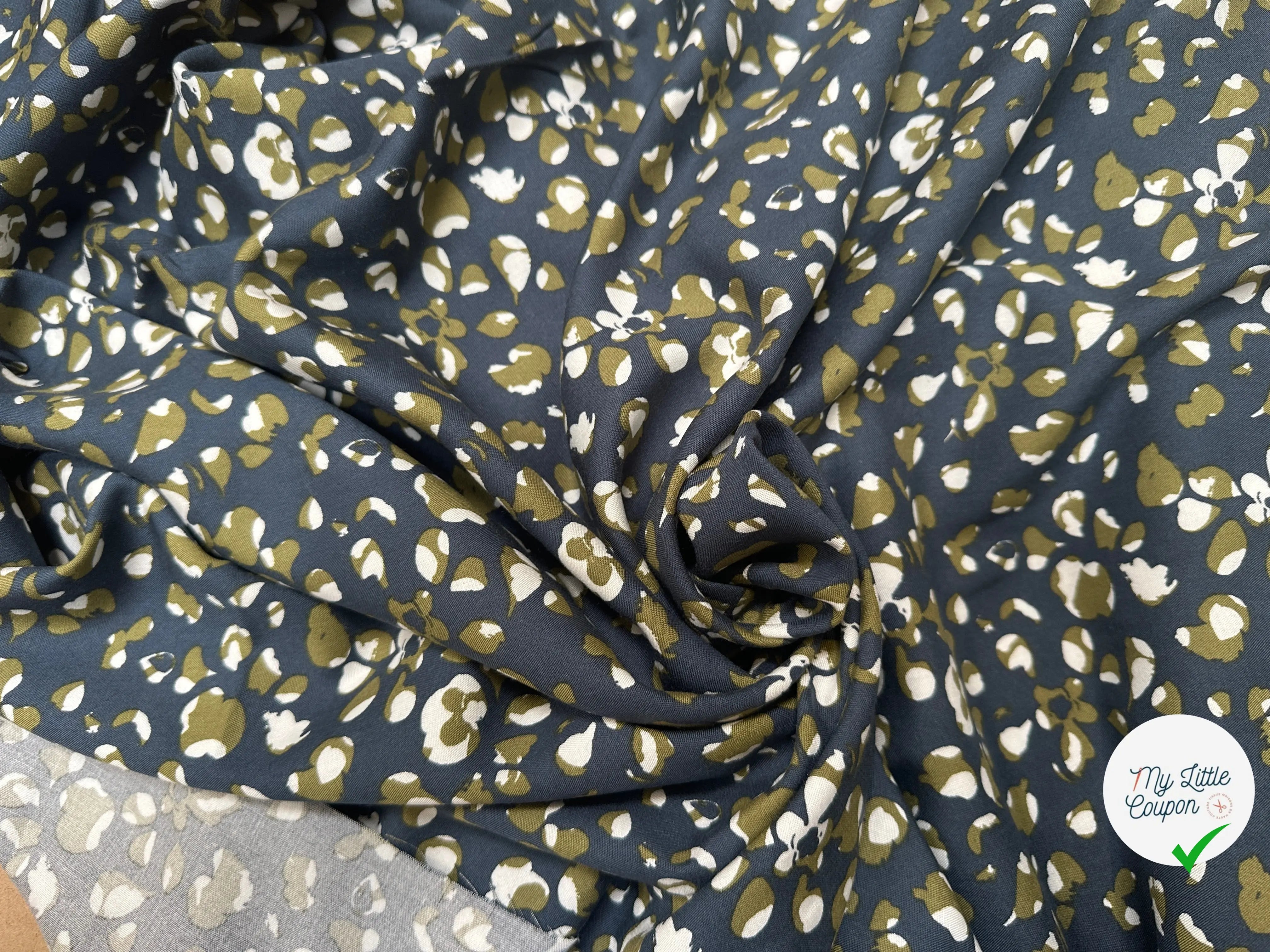 VISCOSE RELOY NUIT / KAKI FONCE 1B Y11X 150 - My Little Coupon