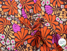 VISCOSE SANDRINE MARRON / ORANGE - My Little Coupon