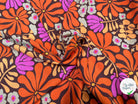 VISCOSE SANDRINE MARRON / ORANGE - My Little Coupon