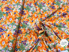 VISCOSE SILENE ECRU / ORANGE - My Little Coupon