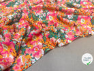 VISCOSE SILENE MARRON / ROSE - My Little Coupon