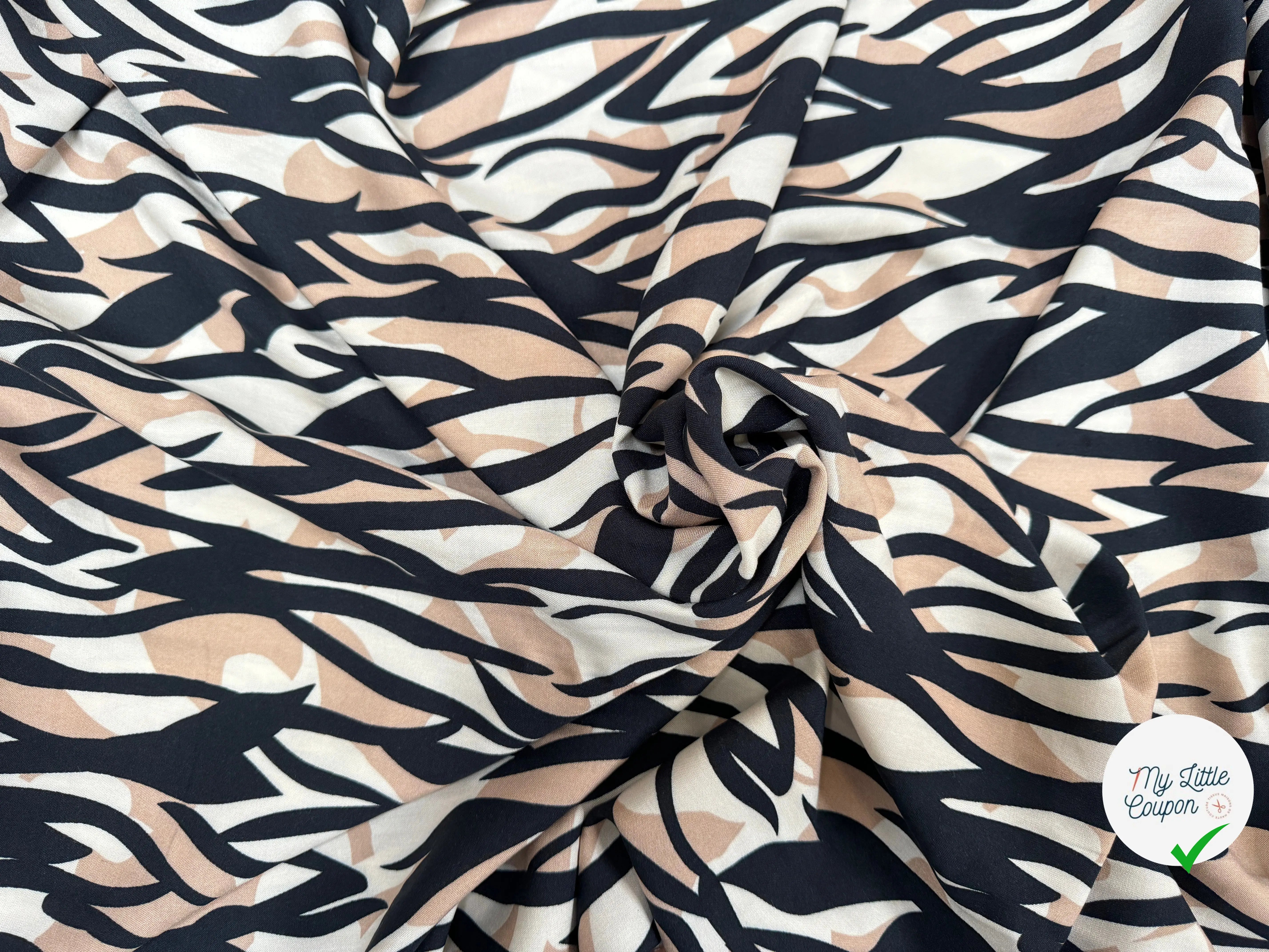 VISCOSE TIGA LIN / NOIR 1B Y1 150 - My Little Coupon