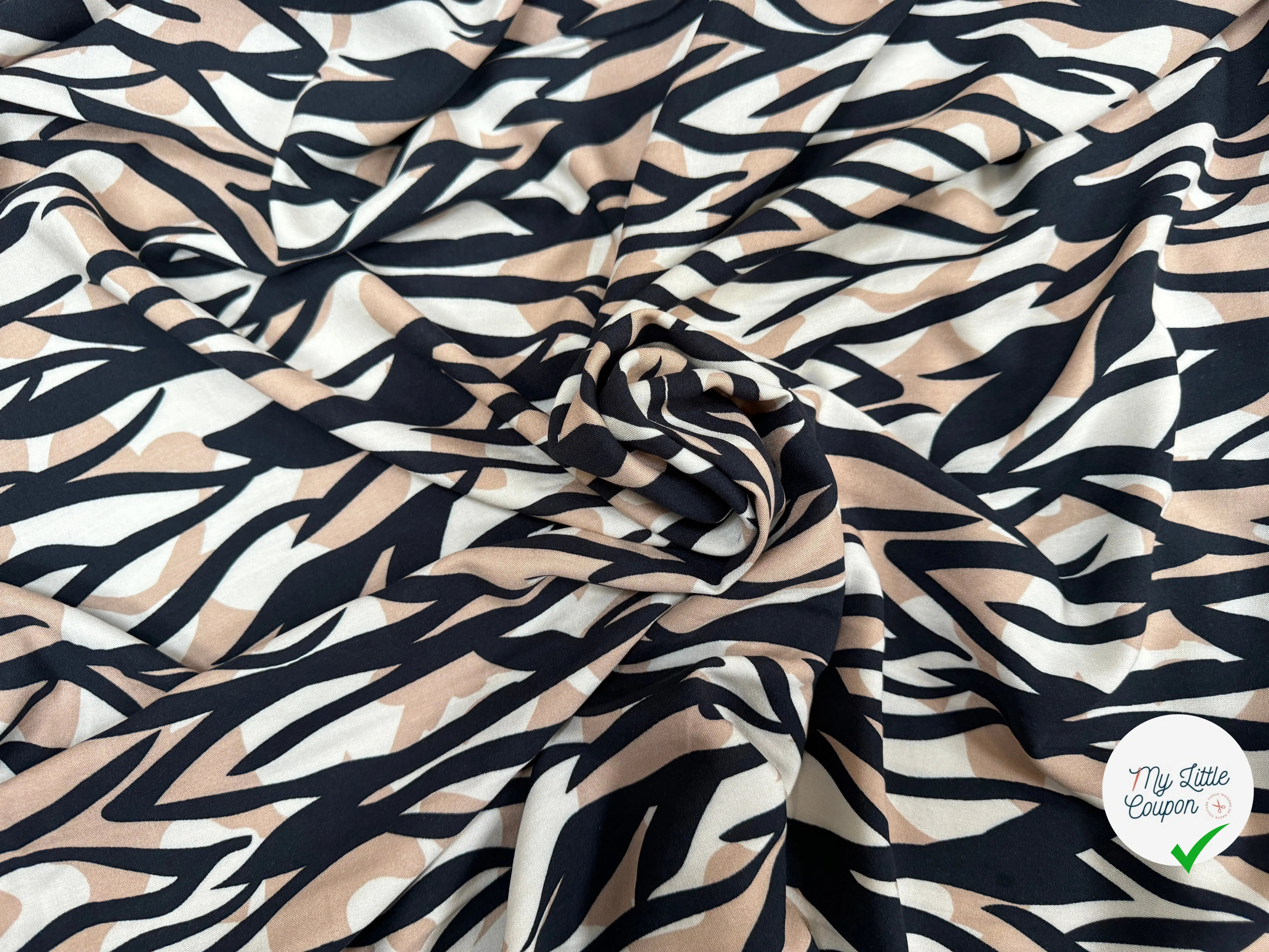 VISCOSE TIGA LIN / NOIR 1B Y1 150 - My Little Coupon