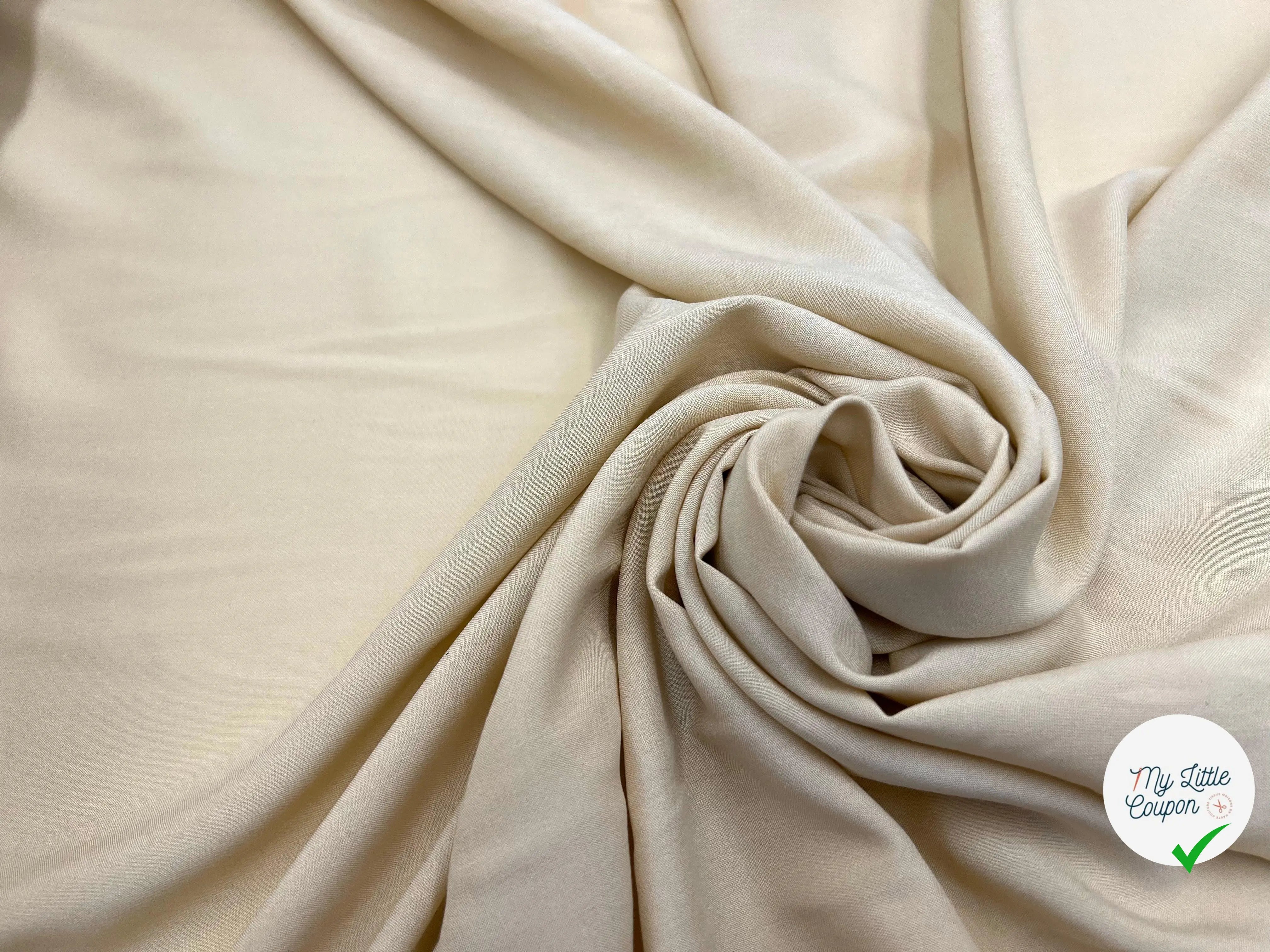 VOILE VISCOSE SABLE - My Little Coupon - tissu - coudre
