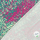 VISCOSE VORTEX JERSEY ABSTRACT ABSTRAIT ROSE - My Little Coupon