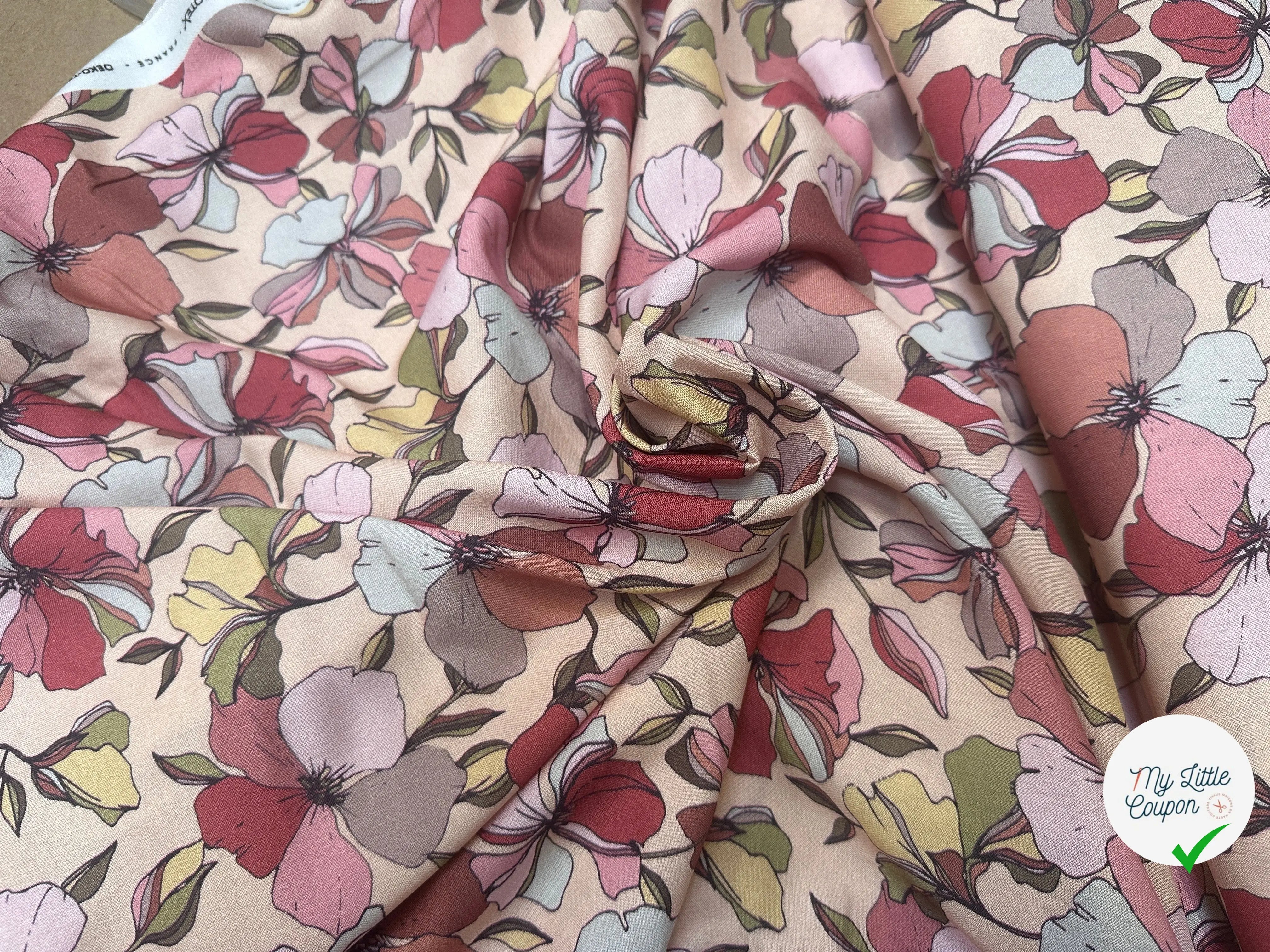 VISCOSE YZE ABRICOT / M.ROSES 1UNUM Y17NUM 150 - My Little Coupon