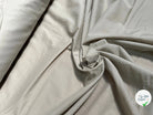 VOILE DE COTON BELLE DENSITÉ BEIGE FONCÉ - My Little Coupon