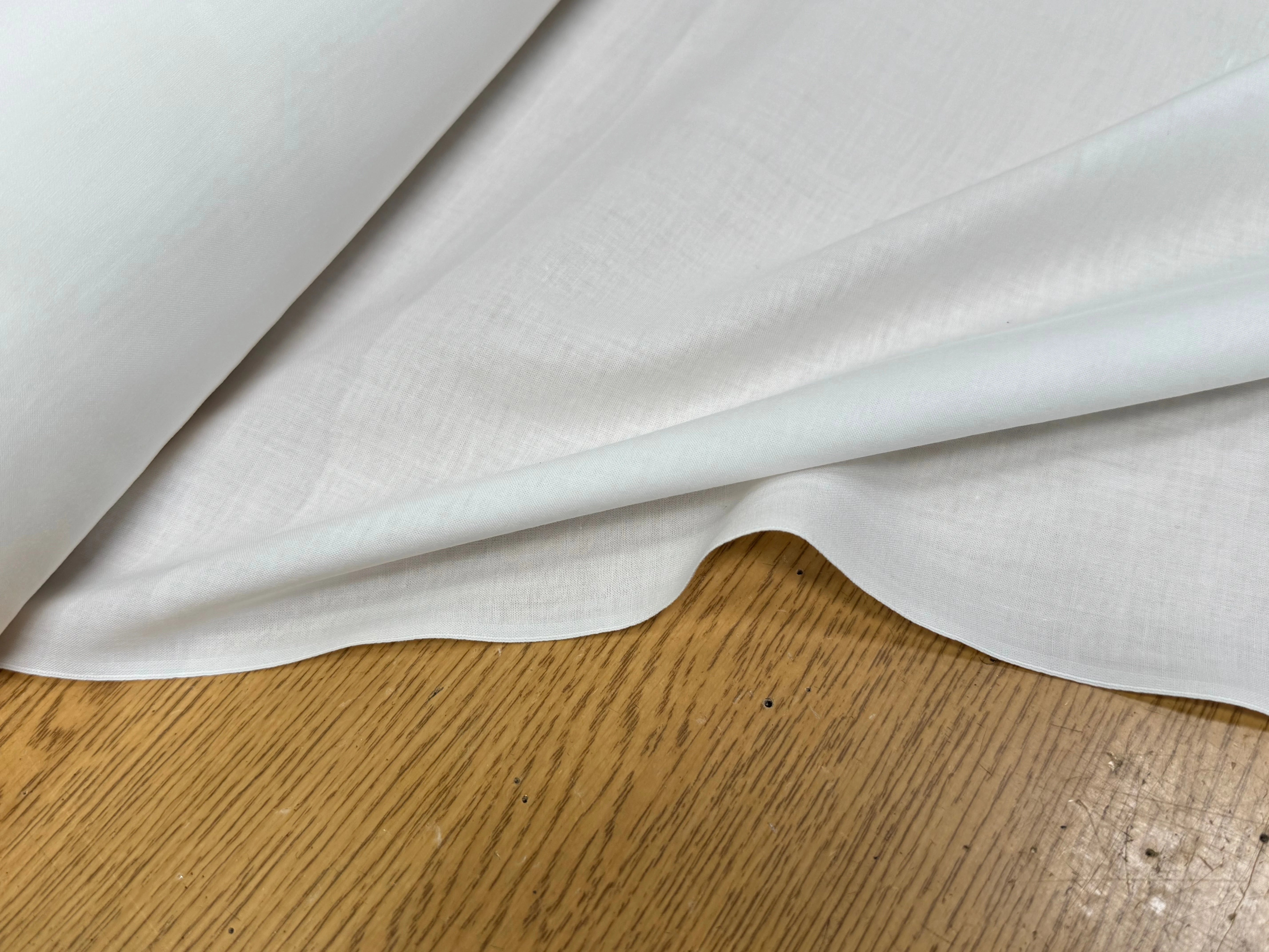 VOILE DE COTON BLANC CASSÉ SUBLIME - My Little Coupon