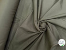 VOILE DE COTON BRUTE VERT KAKI - My Little Coupon