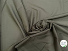 VOILE DE COTON BRUTE VERT KAKI - My Little Coupon