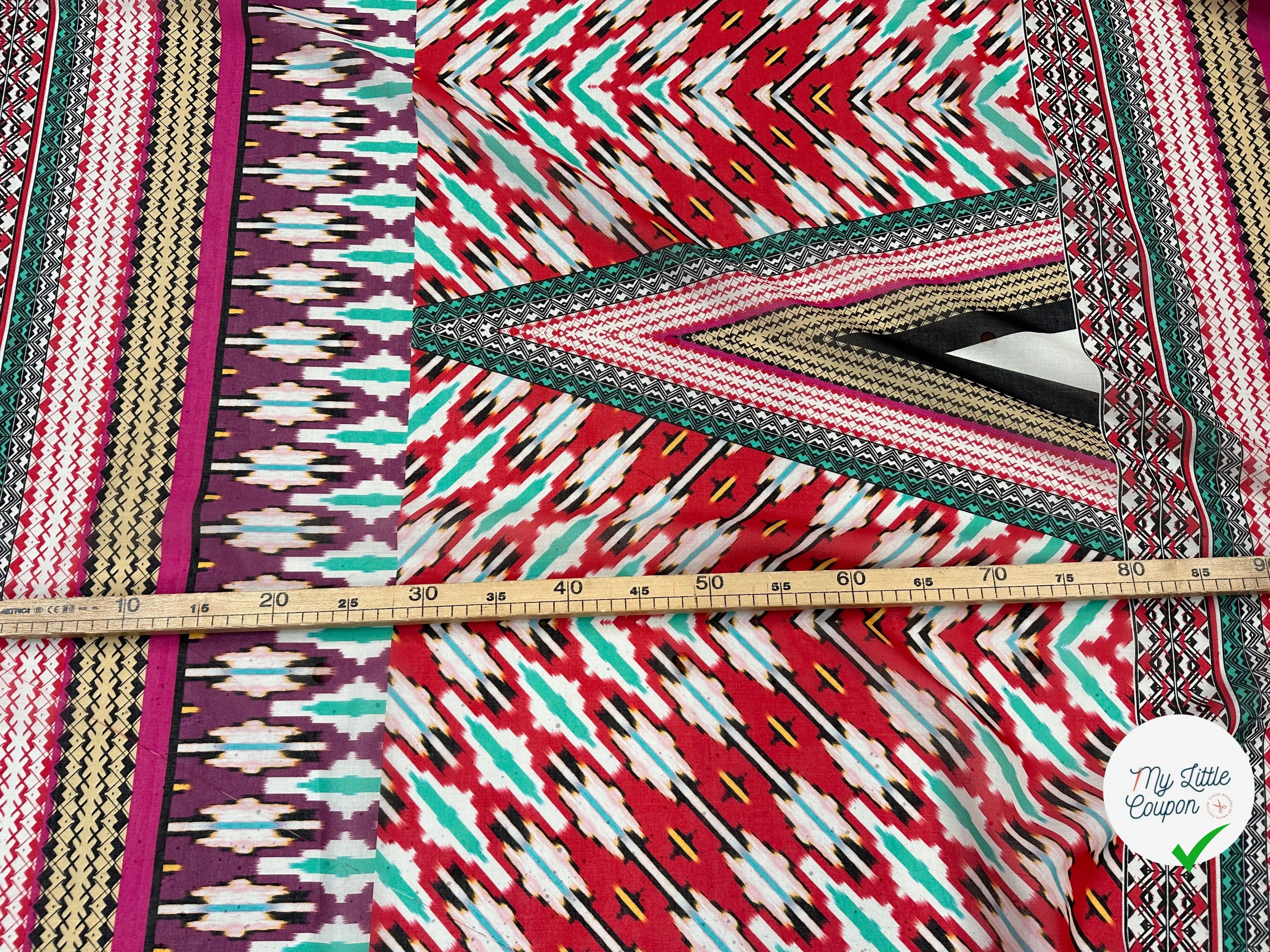 VOILE DE COTON CRÉATEUR (PANNEAUX DE 1m40) - My Little Coupon