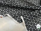 VOILE DE COTON FOND NOIR ETOILE - My Little Coupon